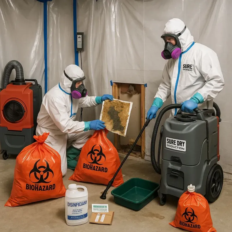 Contaminated Water Handling Protocols process in Cass City, MI