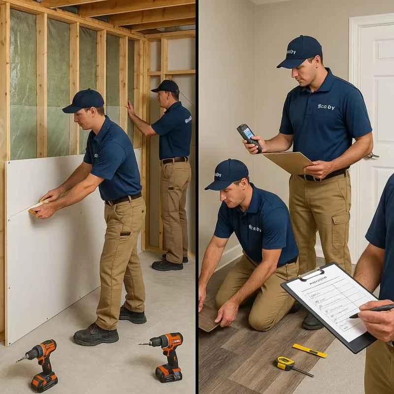 Repairs and Reconstruction process in Cass City, MI